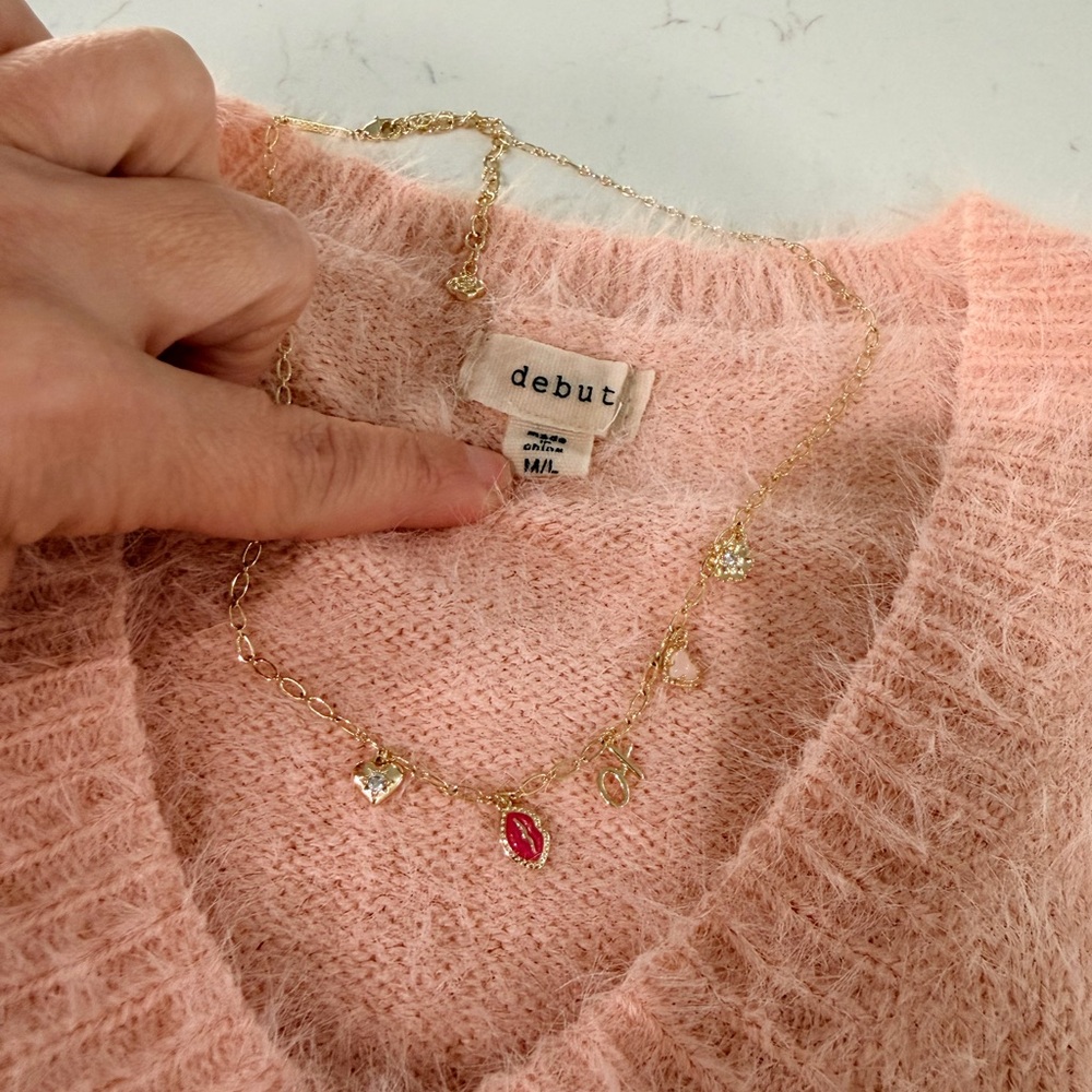 Debut Soft Pink Sweater
